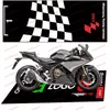 Carpet Polyester Display Carpet Racing Moto Carpets Motorcycle Parking Mat Anti-slip Bedside Rugs Customized Display Mat Parking 231010