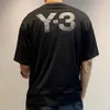 Erkek ve Kadınlar Kısa Kollu T-Shirt Y-3 Çift Baskı Mektupları Saf Pamuk Kısa Kollu Tees Sıradan Yuvarlak Neck259J