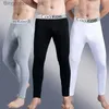 Men's Thermal Underwear Hot sale Long Johns Men Thicken Underwear Winter Warm Long Johns for Underpants Thermal Underwear Legging Tight Size M-2XLL231011