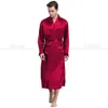 Robes pour hommes Robes en Satin de soie pour hommes peignoir chemise de nuit vêtements de nuit pyjamas pyjamas S ~ 3XL Plus _ _ convient à toutes les saisons 231011