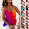 Women's Tanks Elegant Tank Top Women Vintage Loose Camis Y2k Tops Ropa De Mujer Summer Fashion Streetwear Casual Sexy Tshirt Clothing