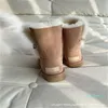 Sheep Fur Snow Boot Winter plush shoes Female Middle Tube Warm Cotton Boots Wool size35-40