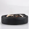 2023 Smooth Leather Belt Luxury Belts Designer för män Big Buckle Male Chastity Top Fashion Mens Whole219a