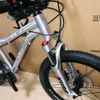 Bisiklet Forks Kube Dağ Şok Emici Hava Çatal Sert ve Yumuşak Ayarlanabilir Kilit 20inch Katlanır BMX Küçük Tekerlek Çapı Disk Fren 231010