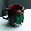 Tasses rondes de porte de conte de fées, verrerie élégante et Durable pour la maison et le bureau, ensemble de tasses de produits toujours