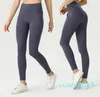 Pantalon de Yoga élastique sans ligne en T pour femmes, Leggings, pantalon de survêtement Nude Sense, pantalon de Fitness