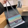 Projektantka luksusowa torba designerska torba crossbody nowa gradient torebka moda oryginalna skórzana torba sprzętowa torba na ramię