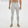 Roupa interior térmica masculina roupa interior térmica masculina fina modal leggings apertado elástico longo johns botl231011