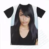 Mais recente moda masculina e feminina Aaliyah estilo verão camisetas estampa 3D casual camiseta tops plus size BB01472821