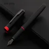 Fountain Pens Luxury Quality Jinhao 75 Metal Black red Pen Financial Office Student School Stationery Supplies Ink 231011