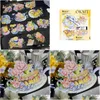 Gift Wrap 5M Enjoy Afternoon Tea Shiny Sier Pet Tapes School Supplies Card Making Masking Tape Diy Scrapbooking Decor Plan Sticker D Otkwn