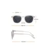 Sunglasses Classic Summer Green Gray Frame Myopia Women Fashion UV400 Lens Prescription Sun Glasses For Female -0.5 -0.75 To -6