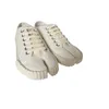 Maisons Margiela Tabi Casual Shoe Woman Designer Tabi Shoe Mens Shoe Tabi Sneakers Summer Lace Up Shoes Classic White Leathers Unisex Fashion Couples Style Storlek 35-45