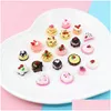 Craft Tools 100 Pcs Cake Dollhouse Miniature Food Craft Tools Dessert Models Decor Pretend Play Mini Kitchen Toppers 1281 Home Garden Dhmha