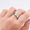 Cluster Ringe Mode 8mm Männer Edelstahl Gewölbte Diagonale Nut Multi-Facetten Für Den Alltag Tragen Hochzeit Band Schmuck geschenk