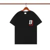 T-shirt da uomo firmate Abbigliamento Uomo Donna T-shirt grafiche Moda Lettera Stampa Girocollo t-shirt bianca a manica corta nera per uomo vestiti tee