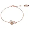 Designer Viviene Westwood Empress Dowager Vivian Love Saturn Beimu Armband Ins Small doftande vindskal Peach Peach Heart Handikraft Hög version