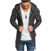 Herrjackor 2023 Spring Autumn Men Hooded Trench Teen Casual Slim Solid Windbreaker Jacket Outwear dragkedja Thin Coat Swallow Tops 231011