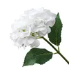 Dekorativa blommor heminredningar hortensia siden för bröllop brud baby shower livtro mittpiece blommor konstgjorda