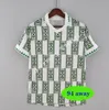 94 96 98 Retro Nigeria Okocha Soccer Jerseys Nigerian Football Shirt Amokachi Kanu Babayaro Finidi Classic Uniform