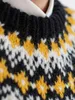 Maglioni da donna Autunno Primavera Design originale da donna Maglione pullover in lana spessa calda fatto a mano di ispirazione vintage alla moda islandese