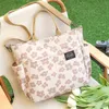 Bolsas de noche Flor Jacquard Tote Bag Gran capacidad Crossbody Nylon Satchel Monedero para viajes al aire libre 231010