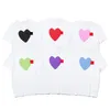 Spring Summer Heart-Shaped Logo T Shirt Tee Skateboard oversize Men Women Short Sleeve Tshirt232M