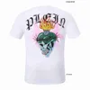 Hip Plein Philipps PP Crânio COM AMOR REDONDO Marca PP URSO Homens T-SHIRT T Pescoço SS Mens TATUAGEM Hop Designer CRISTAIS Camisetas Camiseta Top Tees 161720 AL5E