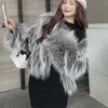 Women Fur Faux Plazson Płaszcz Kobiety Fall Winter Coats Veste Femme moda odzież wierzchnia 231010