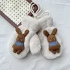 Kinderwanten Kind Handschoenen voor 37Y Baby Kids Halter Herfst Winter Warm Cartoon Konijn Leuke Coral Fleece 231010