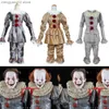 Tema Costume Film Pennywise Cosplay Come Anime Stephen King Party Uniforme Clown Abiti Cosplay Halloween Per adulti per bambini Bambini T231011