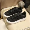 Heren Dames Ontwerpers oversized sneaker Vrijetijdsschoenen Zool Wit Zwart Leer Luxe fluwelen suède Damesespadrilles Hoge kwaliteit heren platte veterschoenen sneaker