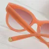 Klasyczny projektant Lunettes de Soleil moda wszechstronna damska rama owalna rama symbol Symbol Druku