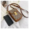 Small for Carrying Phones 2023 New Fashion Messenger Textured Plaid Mobile Phone Female number 856