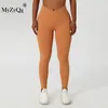 Kvinnors leggings myzyqg cross high midja kvinnor yoga byxor kvinnliga sport leggings magen löpning fitness gym persika tight flex deportivos legins 231010