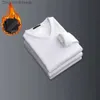 Męska bielizna termiczna 1 szt. Zupełnie Nowe t-shirty bielizny termiczne Mężczyźni Tops Solid Kolor Długie rękaw O/V-deck czarne ciepłe ubrania Soft T Shirt Clothingl231011