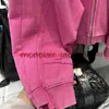 Herren Hoodies Sweatshirts Vetements Pink Patchwork Cardigan Reißverschluss Hoodie für Männer Frauen hochwertige schöne gewaschene übergroße VTM Pullover J231011