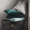 Poduszka super miękka poduszka aksamitowa na sofę salon housse de Coussin 45 45 Dekoracyjne poduszki nordyckie wystrój domu 231011