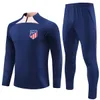 2023 2024 Survêtement Atletico Madrids Chandal Futbol Soccer Training Suit 23 24 Survêtements Madrids Set Hommes Camiseta de Football Jacket