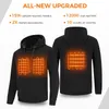 Herenjassen Vrouwen USB Verwarming Hoodies mannen Vintage Gothic Verwarmde Jas Lange Mouw Streetwear Losse Jassen Harajuku Sweatshirts 231011