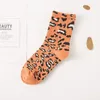 Women Socks 2023 Fashion Woman Print Corean Ladies Style 8 Colors Sexy Leopard Calcetines Funny