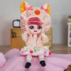 Куклы Dream Fairy 18 Cute Animal Dress Up 6-дюймовая шарнирная кукла Полный набор Kawaii DIY Игрушка из натуральной кожи Макияж BJD для девочек 231011