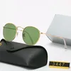 Luxus-Sonnenbrille für Mann und Frau, Unisex, Designer-Brille, Strand-Sonnenbrille, Retro, kleiner Rahmen, Luxus-Design, UV400, Top-Qualität, mit Box UIUYKUTK