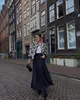 Giacche da donna SLTNX Giacca trapuntata stampata per donna Cappotti casual in cotone a maniche lunghe Donna Chic monopetto Autunno in capispalla 231010