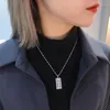 Pendant Necklaces 2023 Trendy Silver Plated Lucky Abacus For Women Shine CZ Stone Full Paved Punk Fashion Jewelry Party Gift