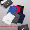 Med paketbox- 3 st/set underbyxor sexiga klassiska shorts slumpmässiga färg
