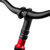 Conjuntos de grupos de bicicleta ciclo garfo haste subir adaptador mtb guiador altura 100mm aumentar extensor liga alumínio peças se encaixa diâmetro. 28,6 mm 231010