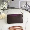 5A Bolsos de moda Clásico PALLAS CLUTH Bolso de noche de moda para mujer Bolso de hombro de lujo Cartera móvil Cinturón Bolso con cadena