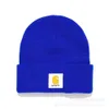 Шариковые кепки Классический Carharttss Carha Cold Hat Мужская американская вязаная шерстяная модная брендовая сложенная осенне-зимняя пара Qt8r