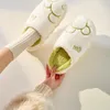 Hausschuhe Haus Frau Winter Casual Pelzigen Rutschen Paar Nette Schlafzimmer Schuhe Frauen Komfort Warmes Zuhause Plüsch Slipper Schuhe Cosplay